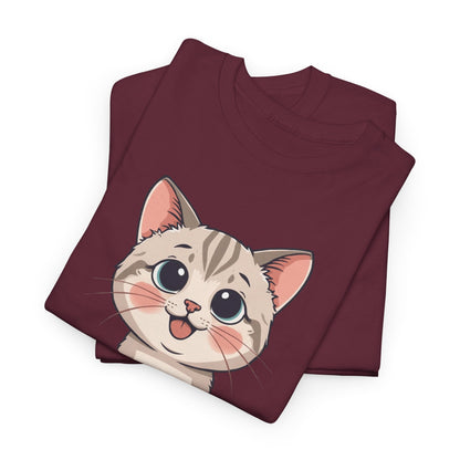 Domestic Shorthair Cat Love T-Shirt — Cute Kitten Graphic Tee