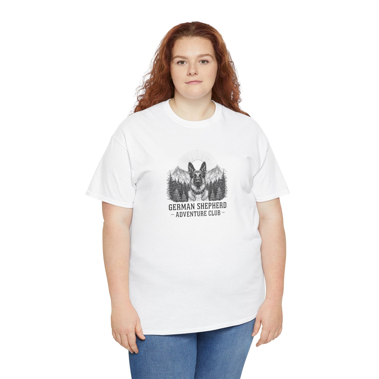 German Shepherd Adventure Club T-Shirt - Outdoor Dog Lover Tee