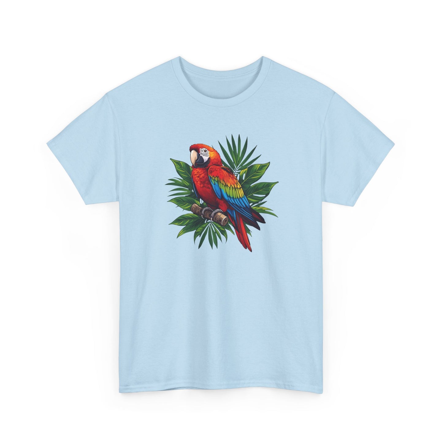 T-Shirt — Tropical Parrot Graphic Tee