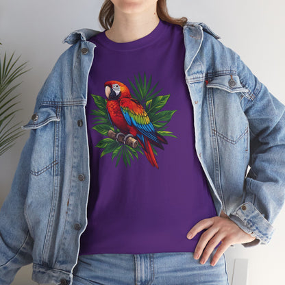 T-Shirt — Tropical Parrot Graphic Tee