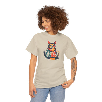 Taddy Cat Club T-Shirt — Cute Tabby Cat Graphic Tee