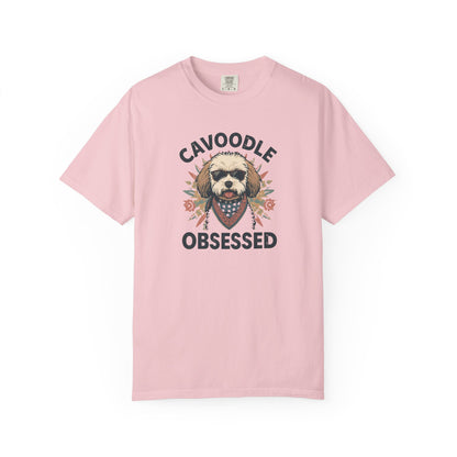 Cavoodle Obsessed T-Shirt - Cute Cavoodle Dog Graphic Tee