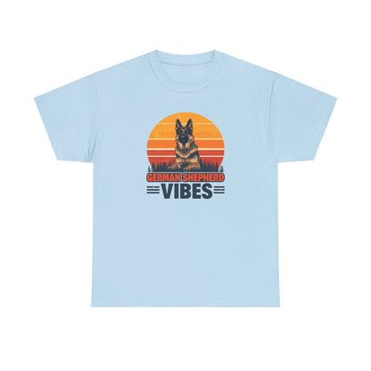 German Shepherd Vibes T-Shirt - Dog Lover Tee