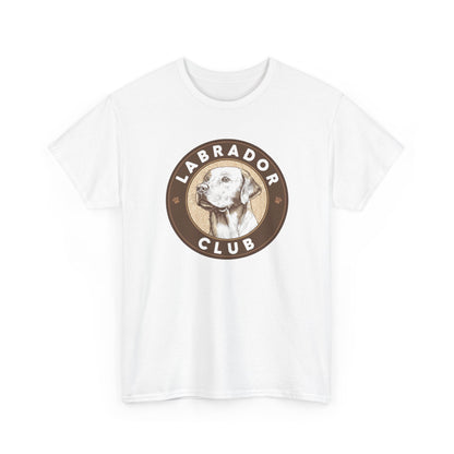 Labrador Club T‑Shirt - Retro Badge Dog Lover Tee