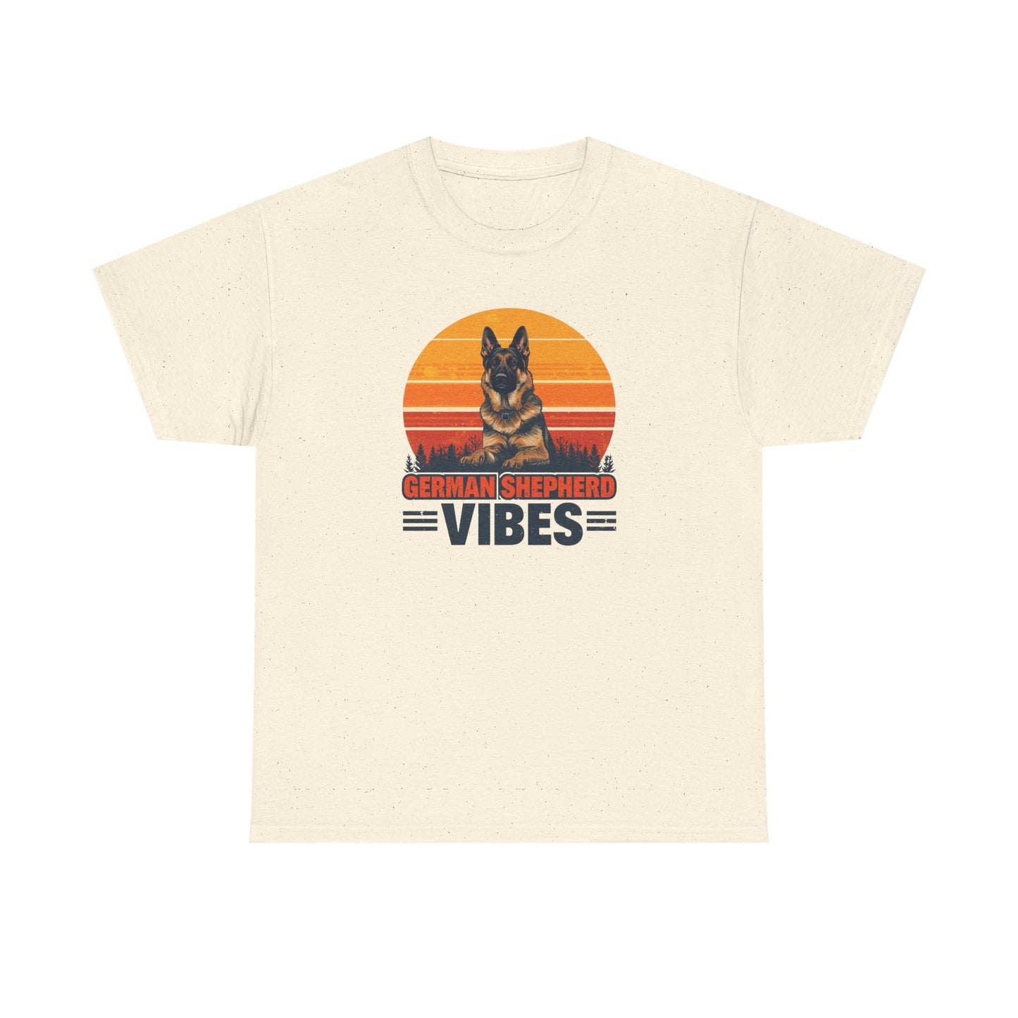 German Shepherd Vibes T-Shirt - Dog Lover Tee