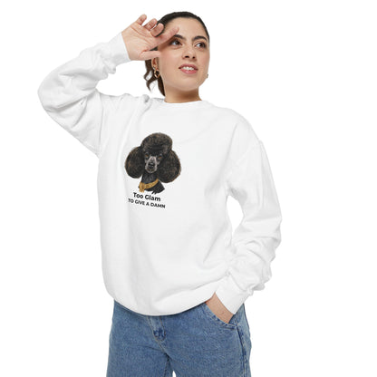 Poodle Portrait Sweatshirt | Poodle Gifts for Dog Lovers | Graphic Sweatshirt
