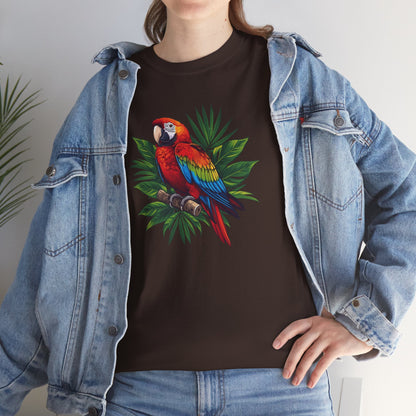 T-Shirt — Tropical Parrot Graphic Tee