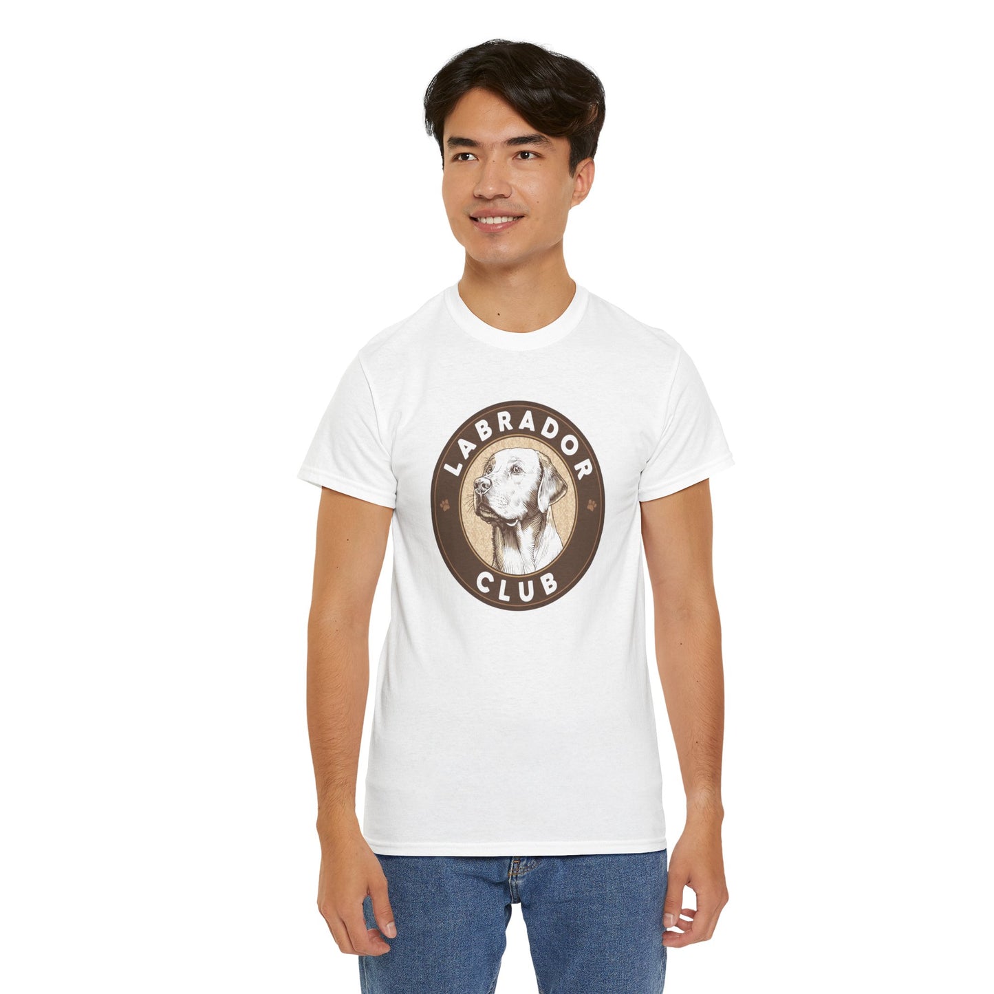 Labrador Club T‑Shirt - Retro Badge Dog Lover Tee