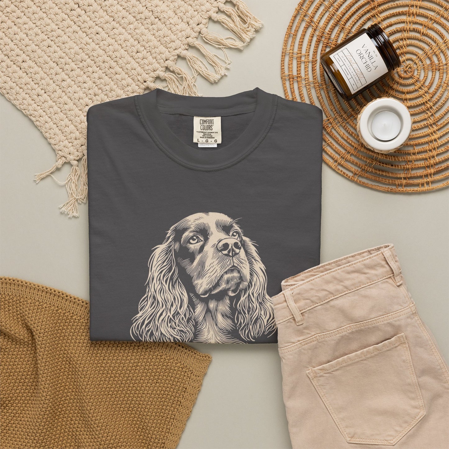 Loyal Eyes Cocker Spaniel Tee