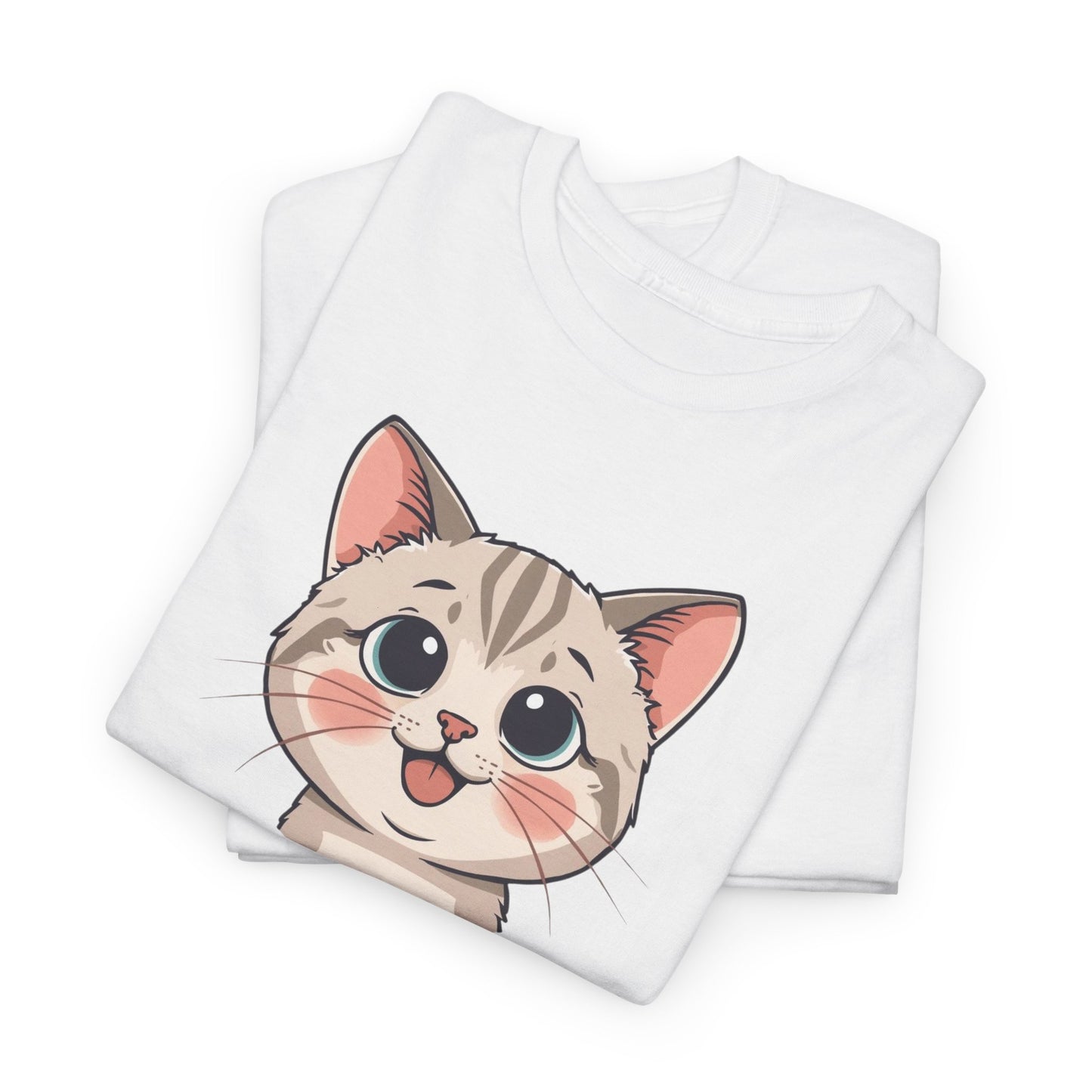Domestic Shorthair Cat Love T-Shirt — Cute Kitten Graphic Tee