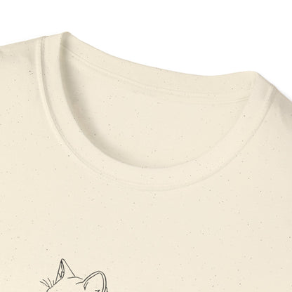 Domestic Longhair Queen Floral T-Shirt - 'I Believe I'm a Queen' Cute Cat & Rose Tee