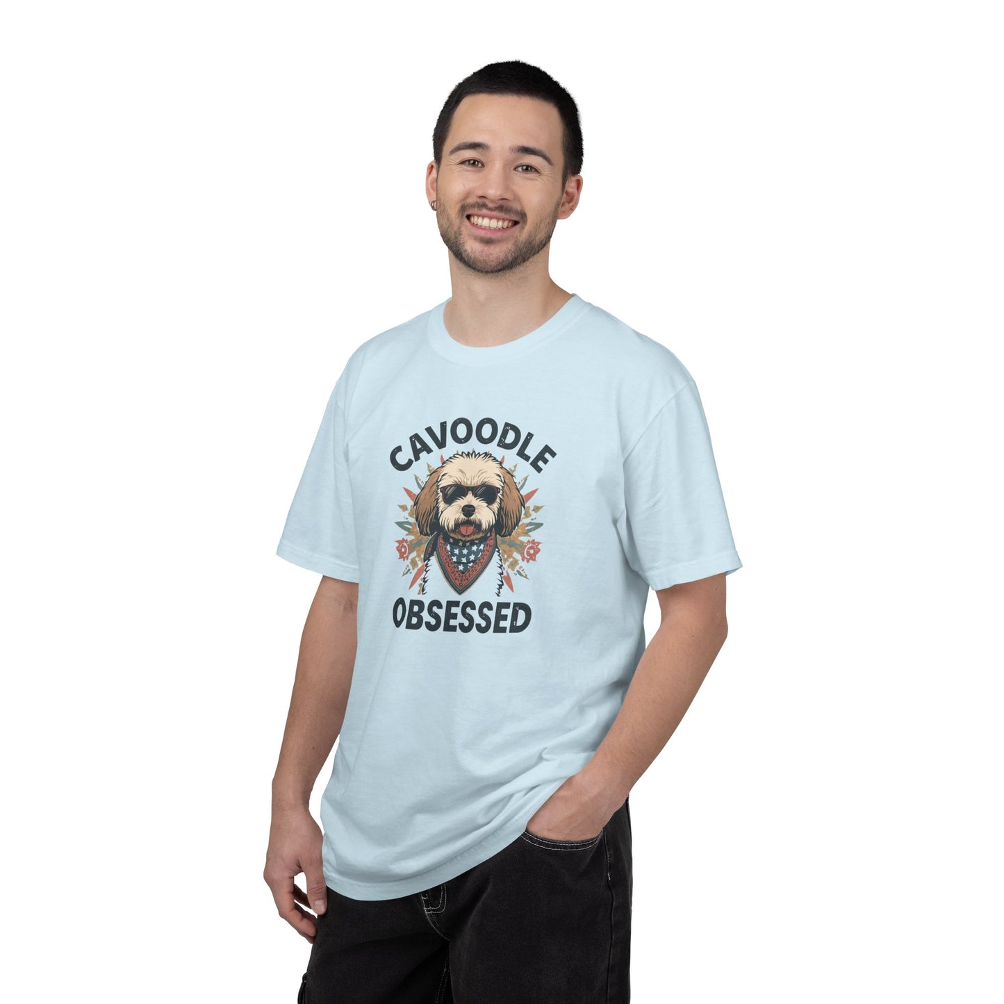 Cavoodle Obsessed T-Shirt - Cute Cavoodle Dog Graphic Tee