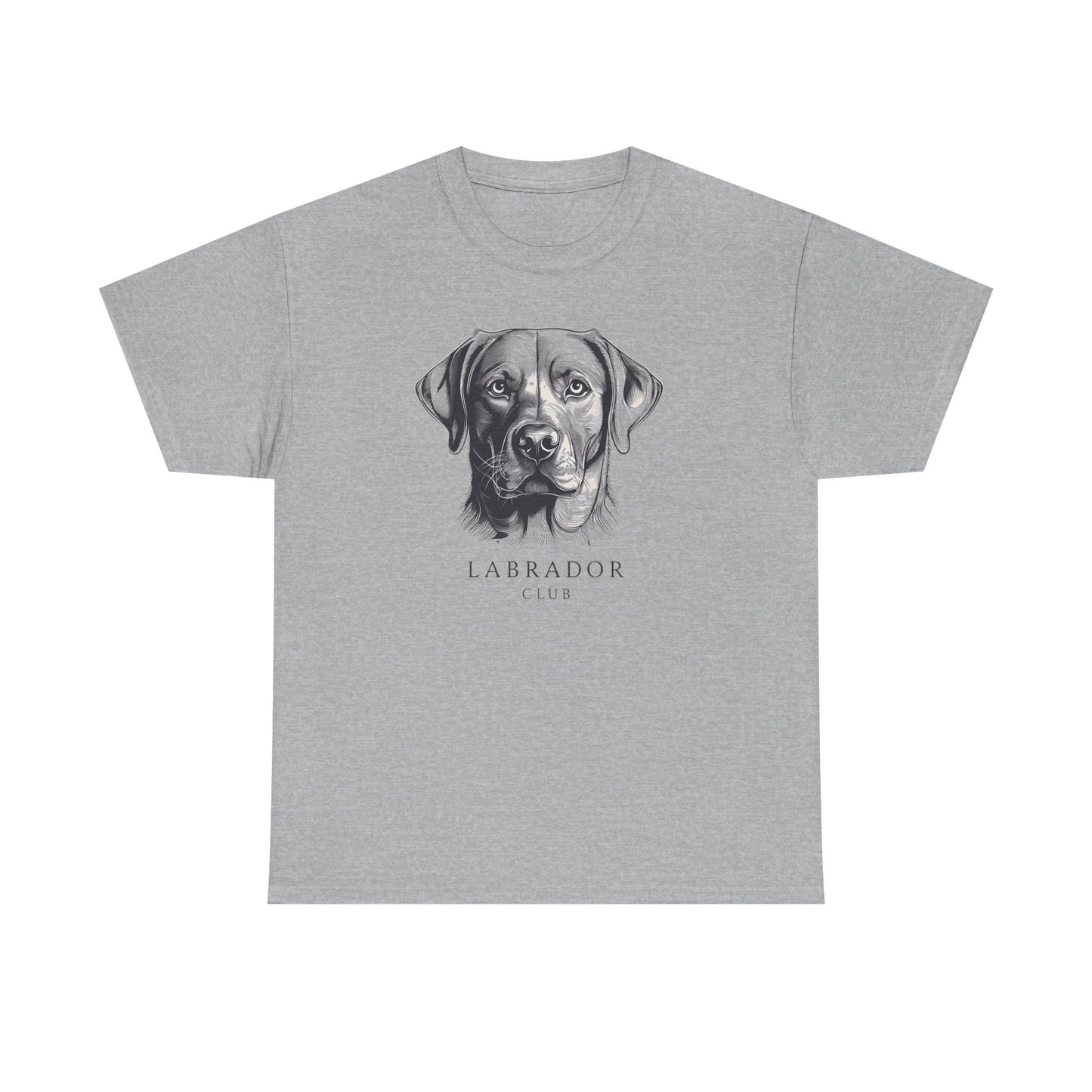 Labrador Portrait T-Shirt — Realistic Dog Illustration Tee