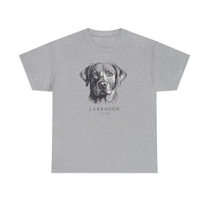 Labrador Portrait T-Shirt — Realistic Dog Illustration Tee