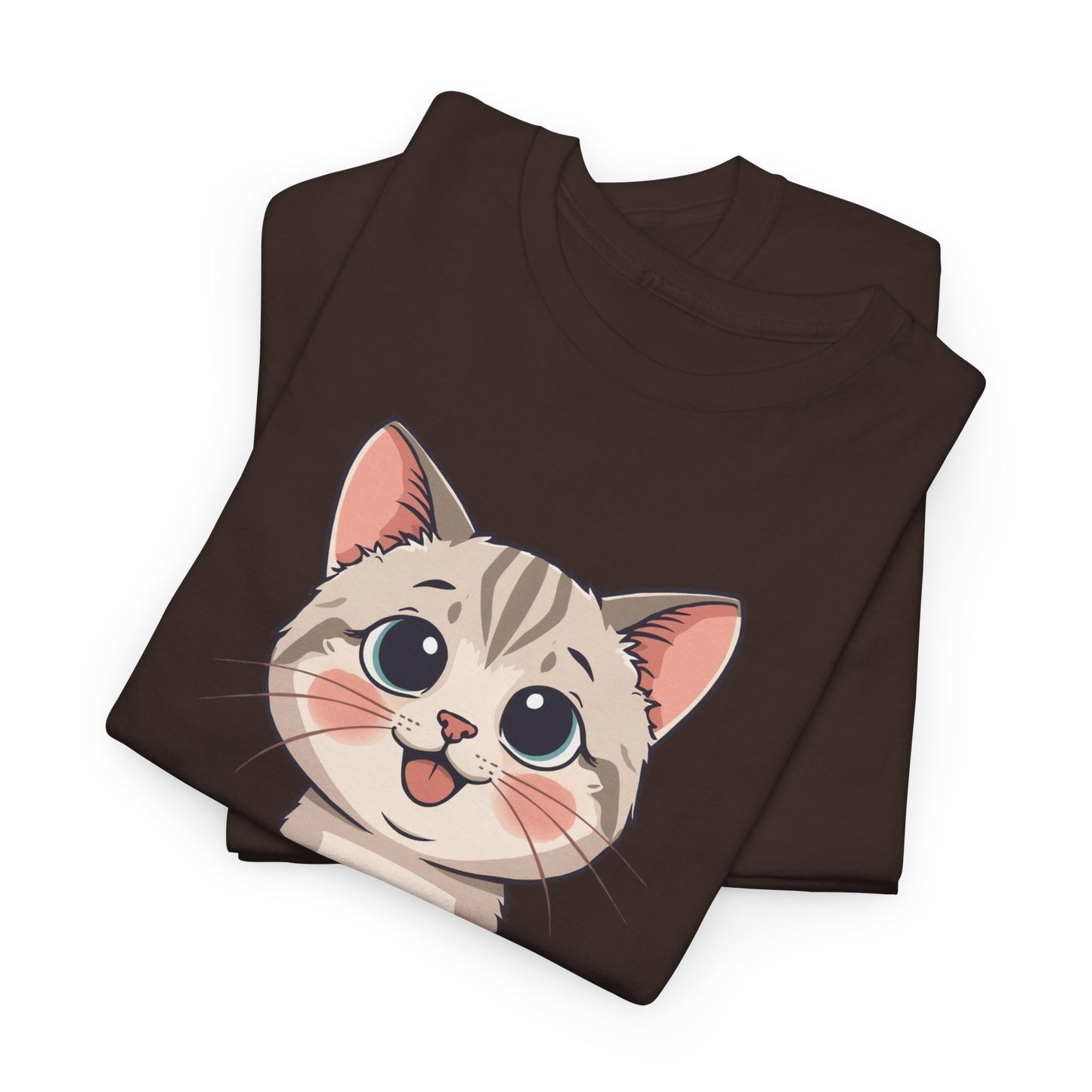 Domestic Shorthair Cat Love T-Shirt — Cute Kitten Graphic Tee