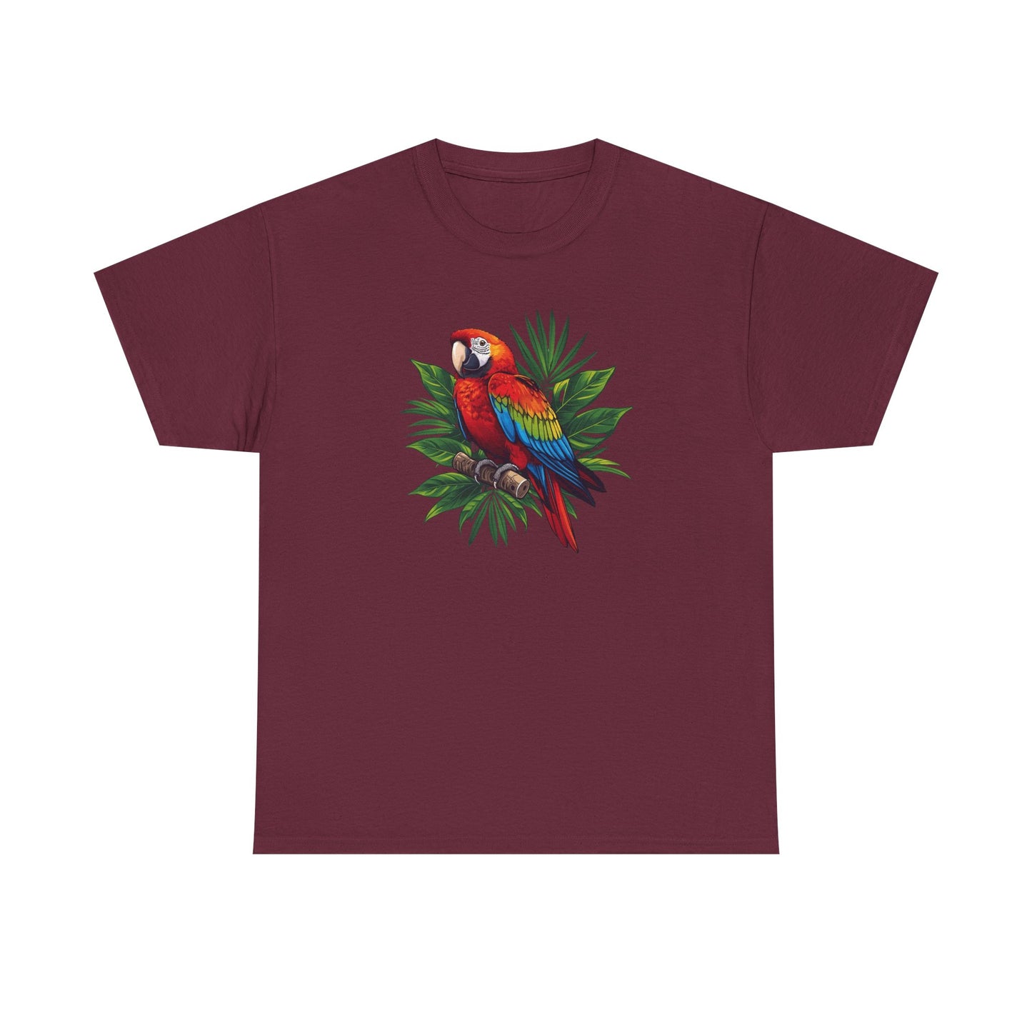 T-Shirt — Tropical Parrot Graphic Tee