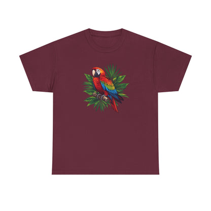 T-Shirt — Tropical Parrot Graphic Tee