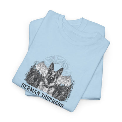 German Shepherd Adventure Club T-Shirt - Outdoor Dog Lover Tee