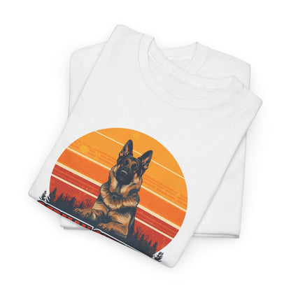 German Shepherd Vibes T-Shirt - Dog Lover Tee