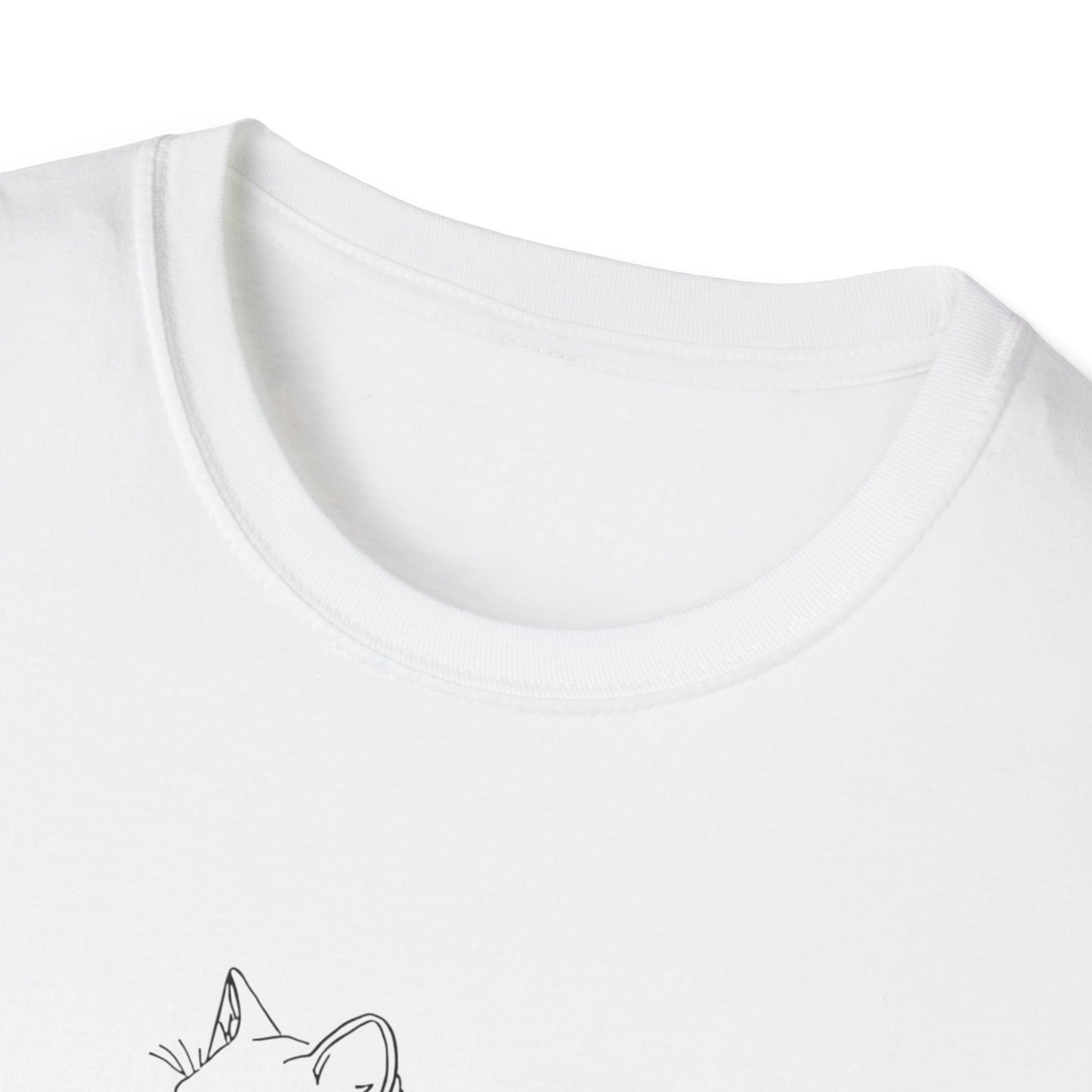 Domestic Longhair Queen Floral T-Shirt - 'I Believe I'm a Queen' Cute Cat & Rose Tee