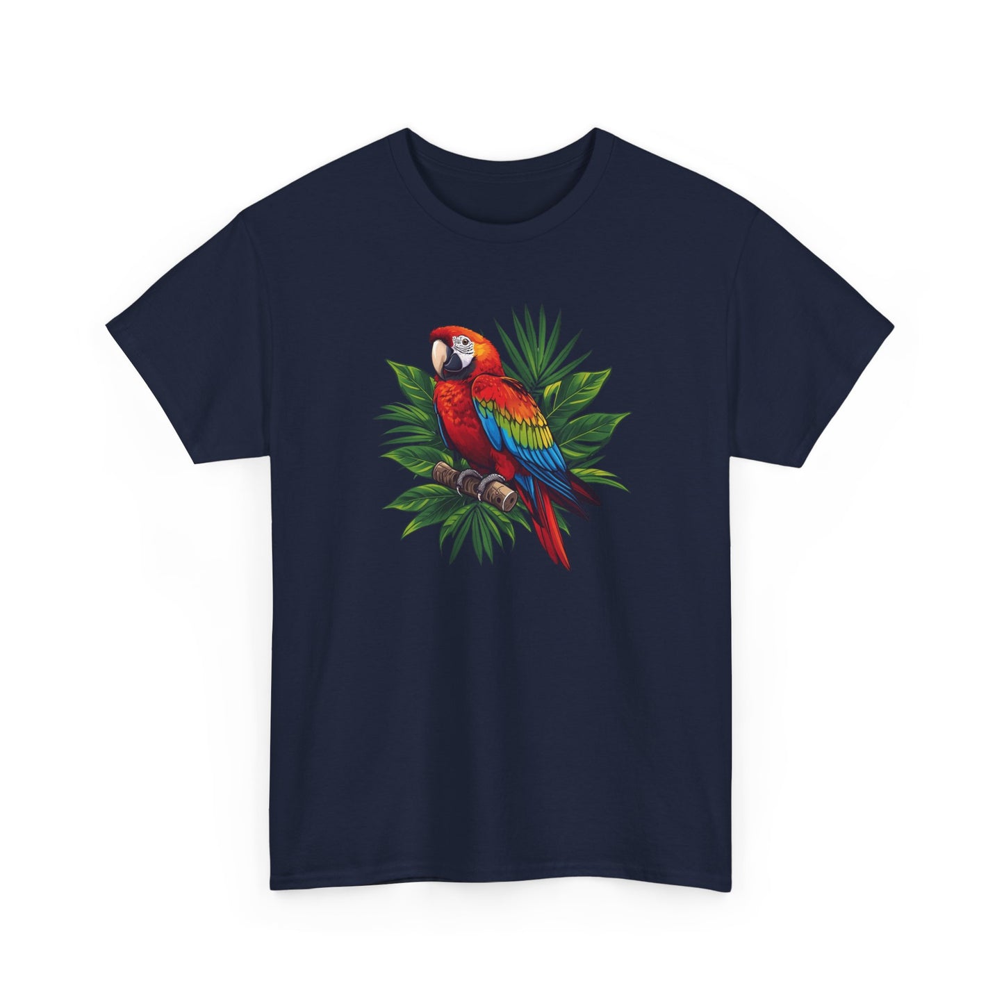 T-Shirt — Tropical Parrot Graphic Tee