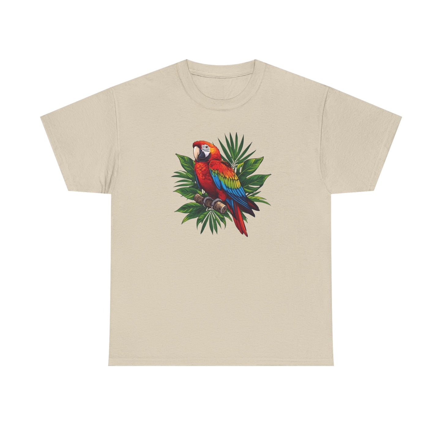 T-Shirt — Tropical Parrot Graphic Tee