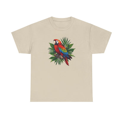 T-Shirt — Tropical Parrot Graphic Tee