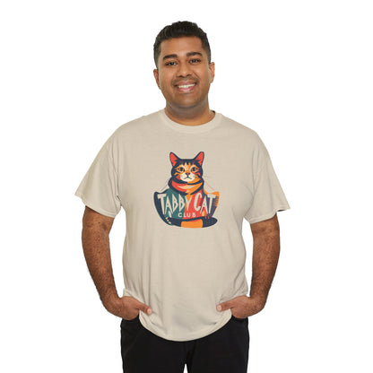 Taddy Cat Club T-Shirt — Cute Tabby Cat Graphic Tee