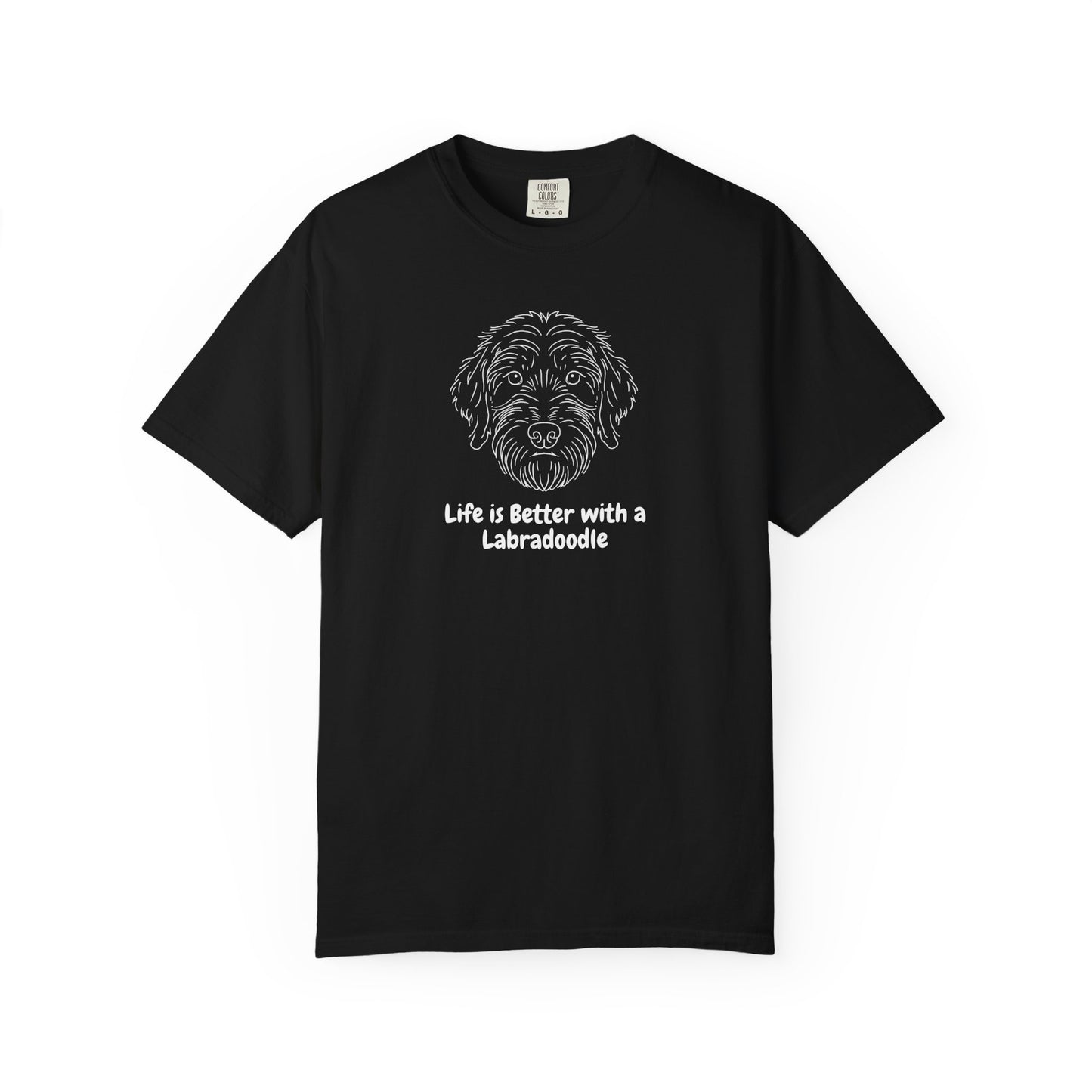 Life Is Better With a Labradoodle T-Shirt | Cute Dog Lover Gift Tee