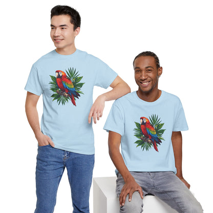 T-Shirt — Tropical Parrot Graphic Tee