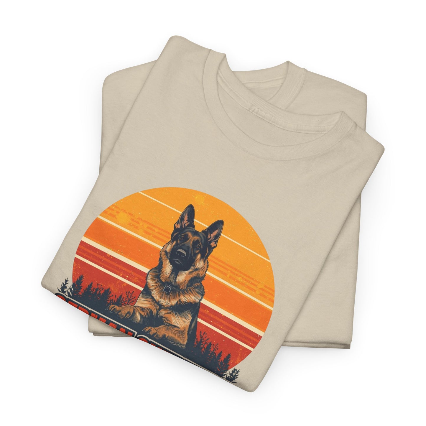 German Shepherd Vibes T-Shirt - Dog Lover Tee