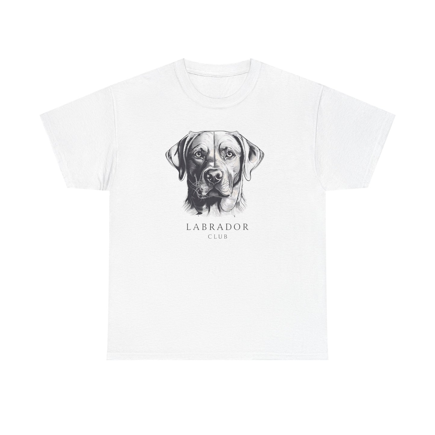 Labrador Portrait T-Shirt — Realistic Dog Illustration Tee