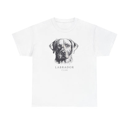 Labrador Portrait T-Shirt — Realistic Dog Illustration Tee