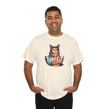 Taddy Cat Club T-Shirt — Cute Tabby Cat Graphic Tee