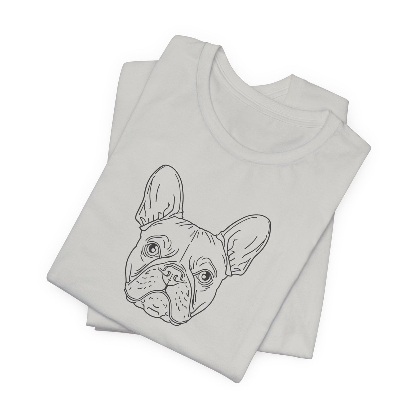 French Bulldog Tee - 'French Bulldog Club' Minimalist Dog Lover Shirt
