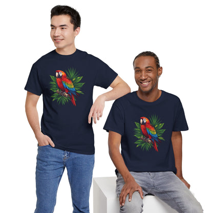 T-Shirt — Tropical Parrot Graphic Tee