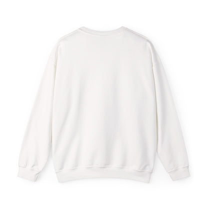 Cat Portrait Crewneck Sweatshirt — Floral Frame with 'Domestic Shorthair Love'