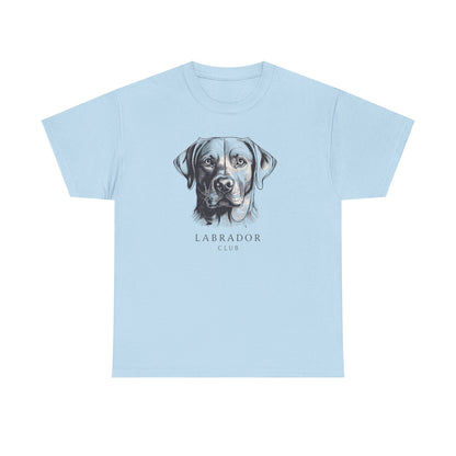 Labrador Portrait T-Shirt — Realistic Dog Illustration Tee
