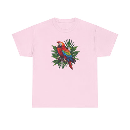 T-Shirt — Tropical Parrot Graphic Tee