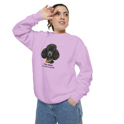 Poodle Portrait Sweatshirt | Poodle Gifts for Dog Lovers | Graphic Sweatshirt