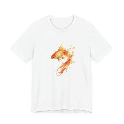 Goldfish Watercolor T-Shirt - Koi/Goldfish Art Tee