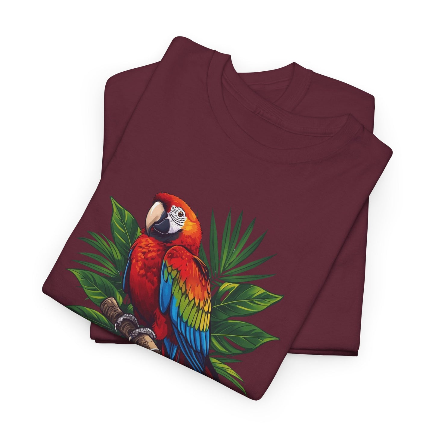 T-Shirt — Tropical Parrot Graphic Tee