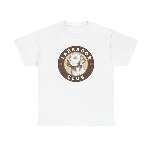 Labrador Club T‑Shirt - Retro Badge Dog Lover Tee