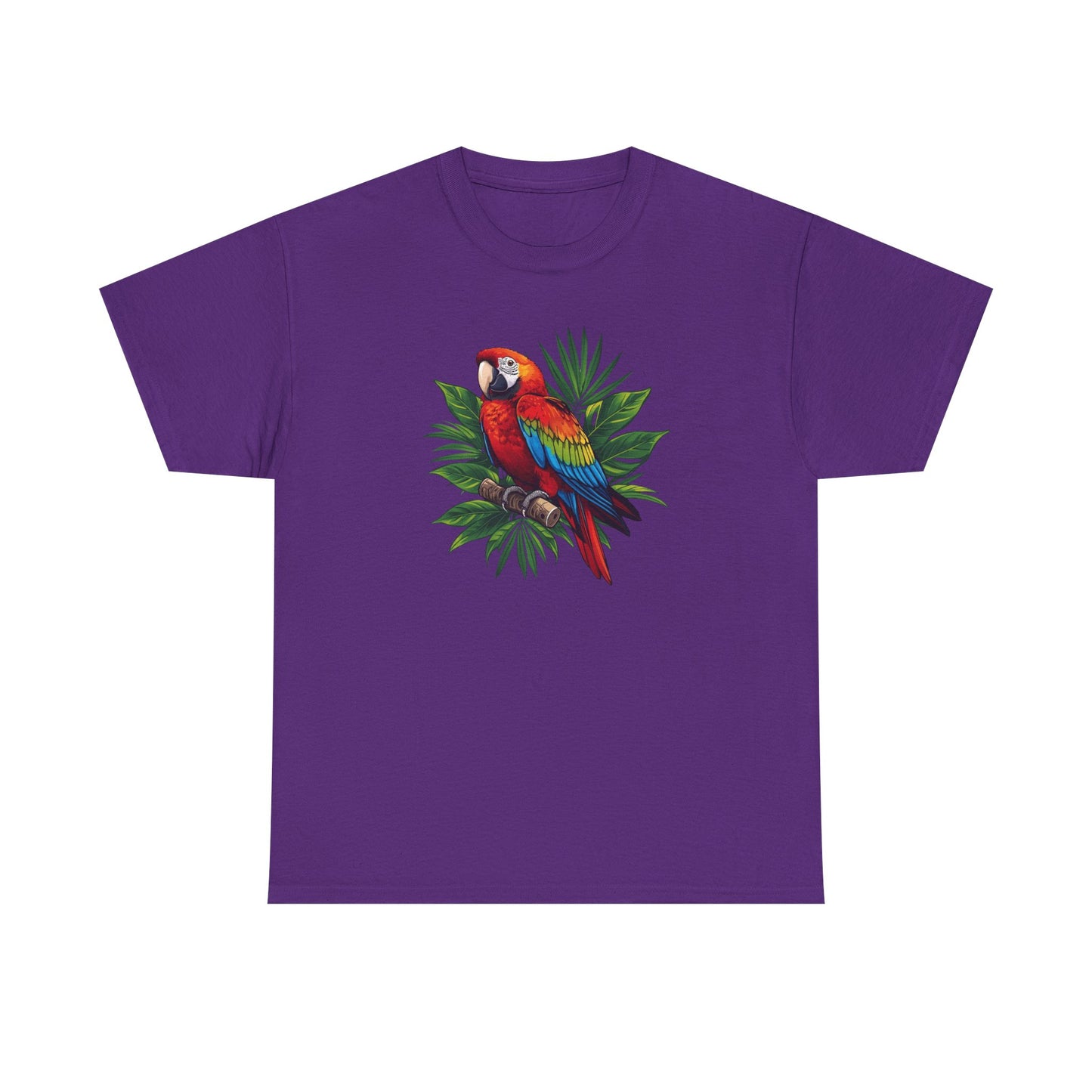 T-Shirt — Tropical Parrot Graphic Tee