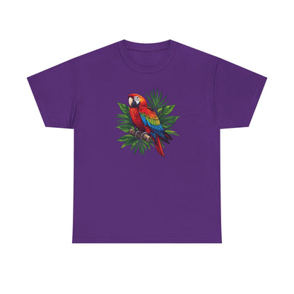 T-Shirt — Tropical Parrot Graphic Tee