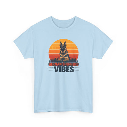 German Shepherd Vibes T-Shirt - Dog Lover Tee