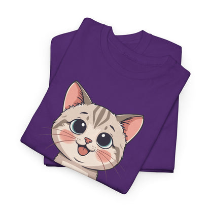 Domestic Shorthair Cat Love T-Shirt — Cute Kitten Graphic Tee