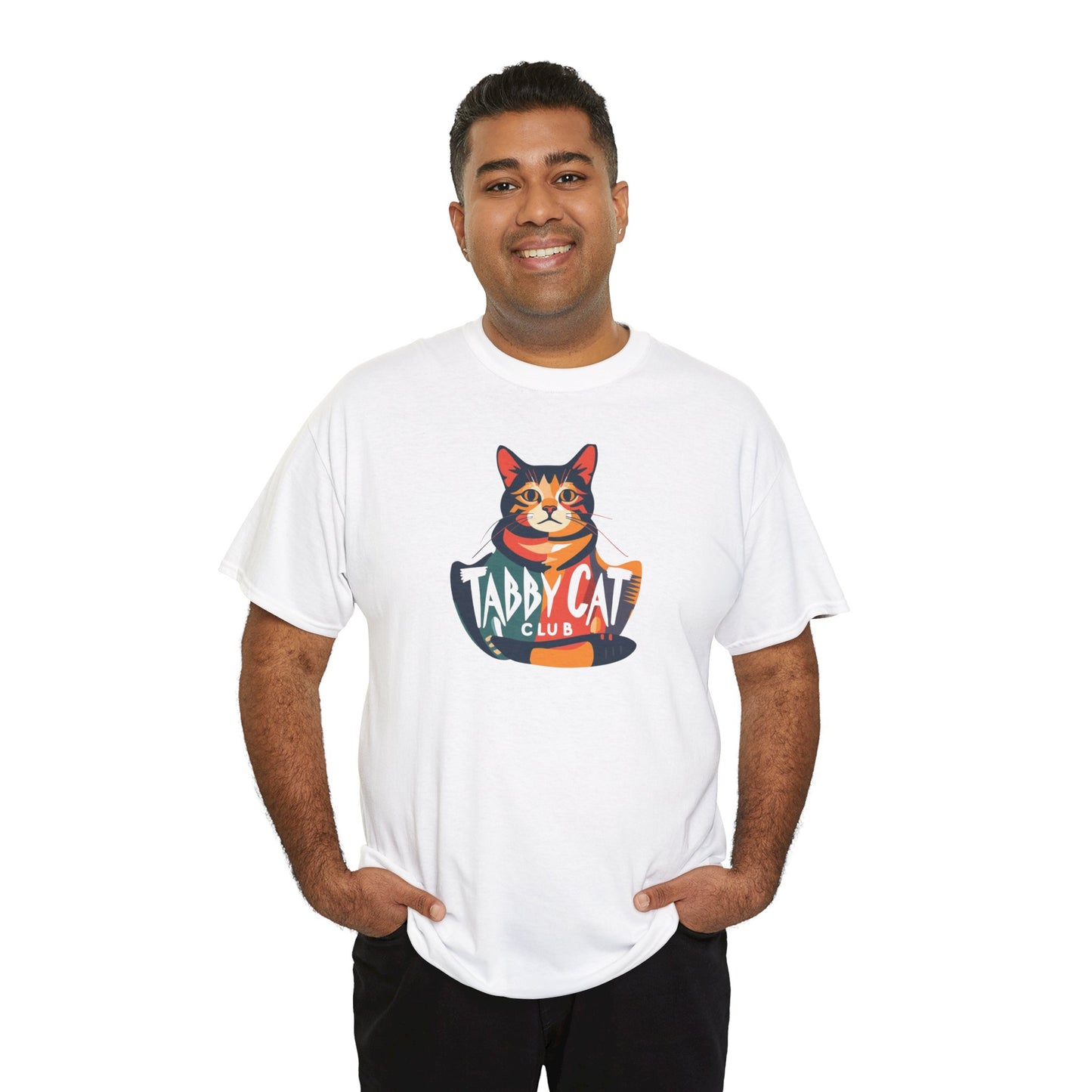 Taddy Cat Club T-Shirt — Cute Tabby Cat Graphic Tee