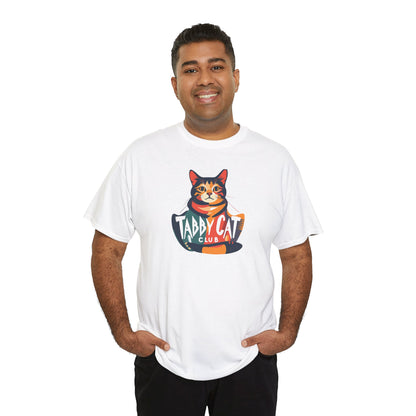 Taddy Cat Club T-Shirt — Cute Tabby Cat Graphic Tee