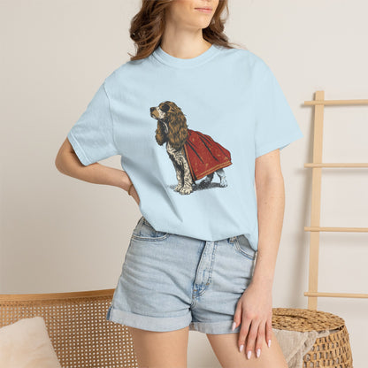 Cape & Curls: Cocker Spaniel Hero Tee